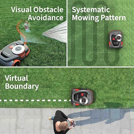 Segway Navimow H1500-VF – Wire-Free Robot Mower for 1/3 Acre